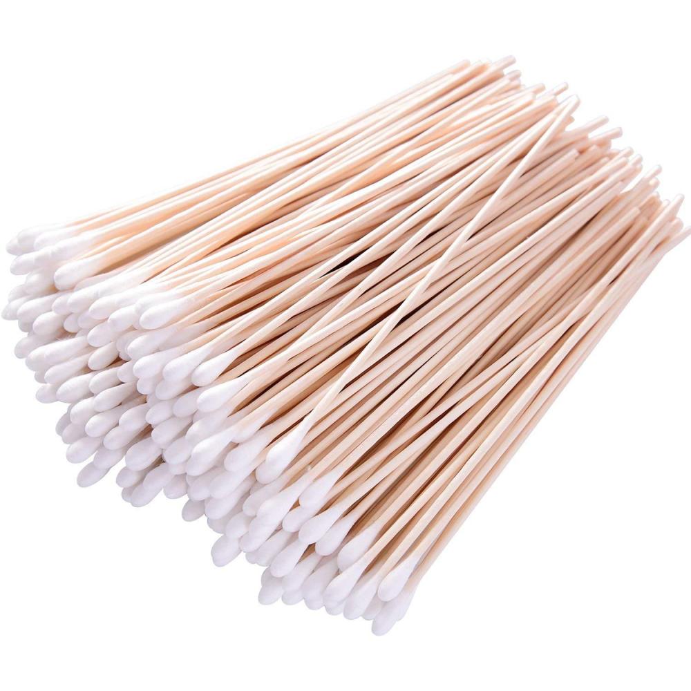 image6 Long Cotton Swabs 2000pcs for Makeup Gun Cleaning or Pets Care2600