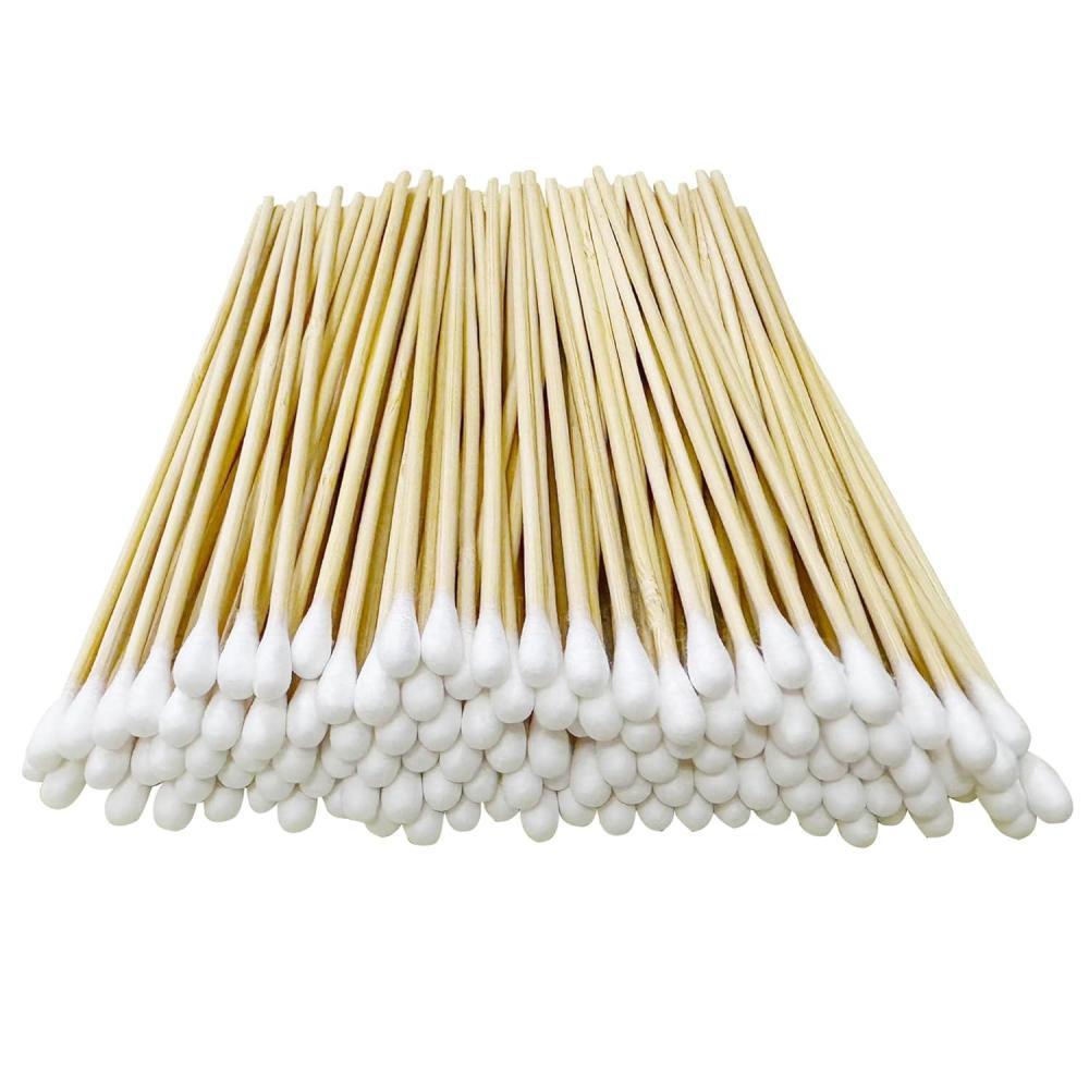 image6 Long Cotton Swabs 2000pcs for Makeup Gun Cleaning or Pets Care500