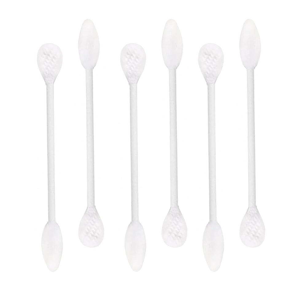 image600pcs Precision Tip Cotton SwabsDouble Pointed Cotton Buds for Makeup375pcsPointedFlattened