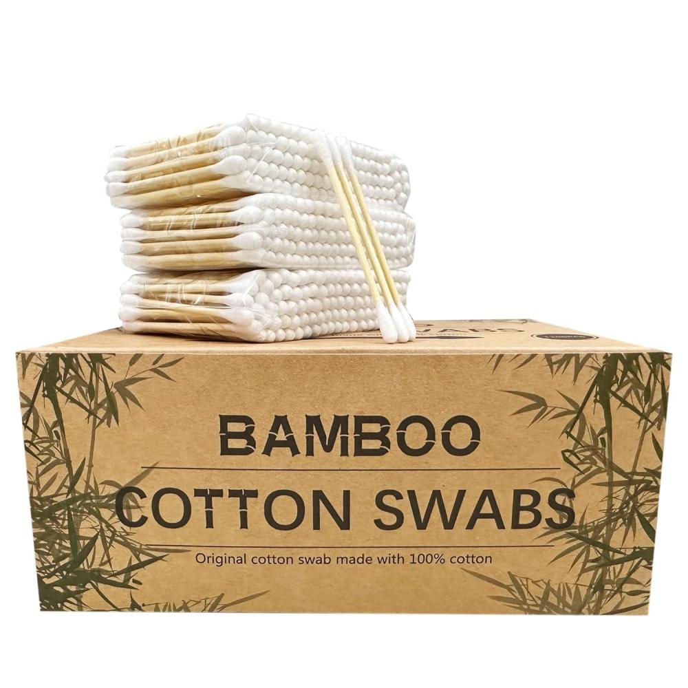 imageCotton Swabs with Wooden SticksBiodegradable Cotton Buds 2000pcs1200pcs