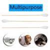 6 Inch Long Cotton Swabs (Large Size) 600pcs for Pets, Gun Cleaning or Makeup(600)