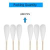 6 Inch Long Cotton Swabs (Large Size) 600pcs for Pets, Gun Cleaning or Makeup(600)