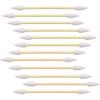2000pcs Precision Tip Cotton Swabs for Makeup, Bamboo Sticks and Double Pointed(20 Pack（2000）)