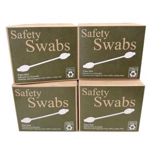 2 Packs Safety Cotton Swabs with Large Tip, Baby Cotton Buds 216pcs(432pcs)