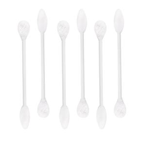 600pcs Precision Tip Cotton Swabs/Double Pointed Cotton Buds for Makeup(375pcs（Pointed+Flattened）)